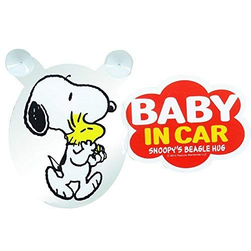 Snoopy　Swing Safety Sine baby in car / HUG SN82