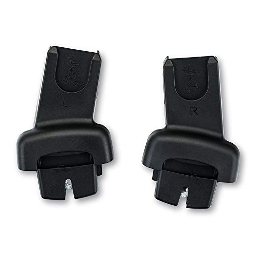 Britax Infant Car Seat Adapter for Cybex, Nuna, and Maxi Cosi Car Seats,Black