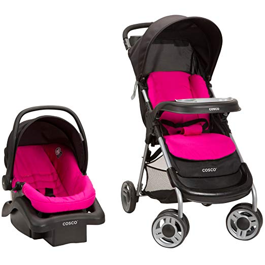 Cosco Lift and Stroll Plus Travel System, Very Berry