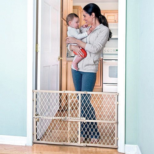 Evenflo Safety Gate Position and Lock Wood Baby Child Infant Pet Gate NEW Dimensions: 26-42