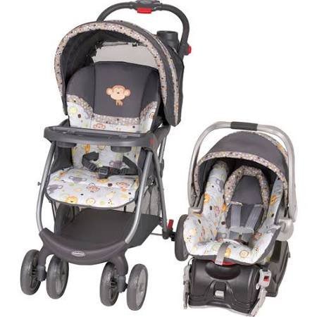 Baby Trend Envy Travel System with Flex-Loc Infant Car Seat Bobbleheads by Baby Trend