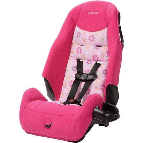 Cosco High-Back Booster Car Seat, Polyanna Keep Your Child Safe and Secure While Traveling in Your Vehicle