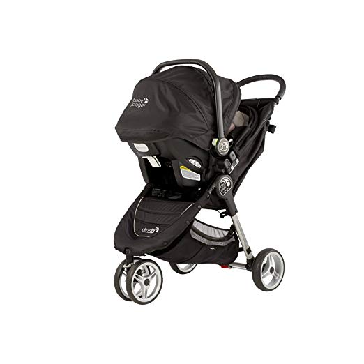 Baby Jogger City Mini Travel System, Black/Gray