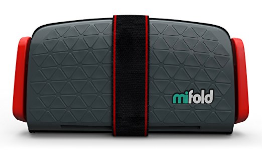 mifold Grab-and-Go Car Booster Seat, Slate Grey