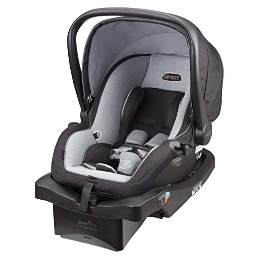 Evenflo LiteMax 35 Platinum Infant Car Seat, Moon Shadow