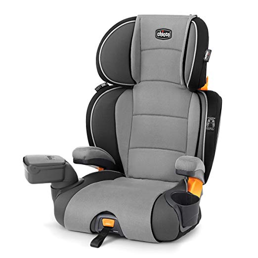 Chicco KidFit Zip 2-in-1 Belt-Positioning Booster Car Seat, Spectrum