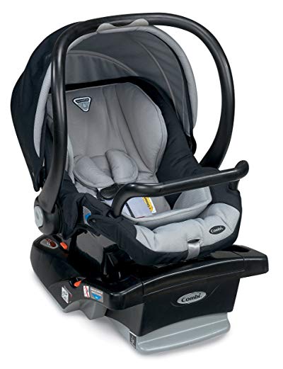 Combi Lightweight Infant Car Seat with Side Impact and Anti Rebound - Base Included– Shuttle 35 – Black