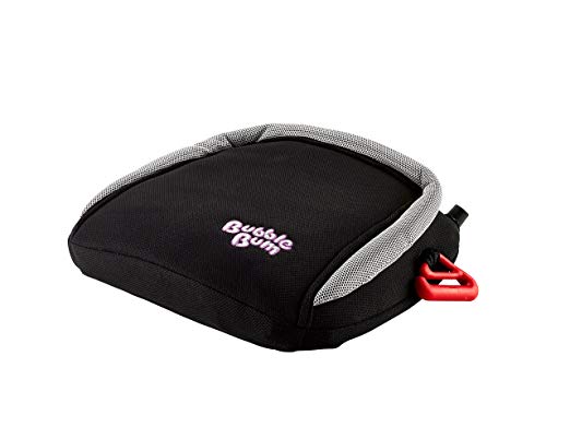 BubbleBum Backless Inflatable Travel Booster Car Seat, Black