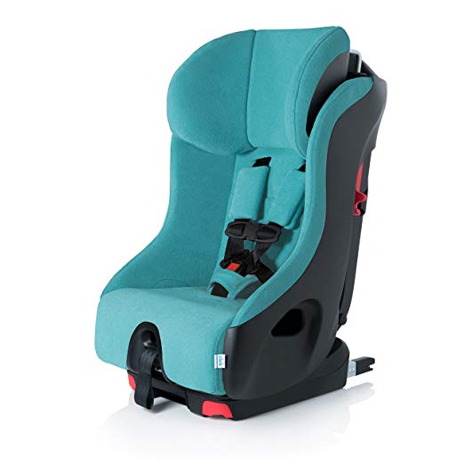 Clek Foonf Rigid Latch Convertible Baby and Toddler Car Seat, Rear and Forward Facing with Anti Rebound Bar,Capri