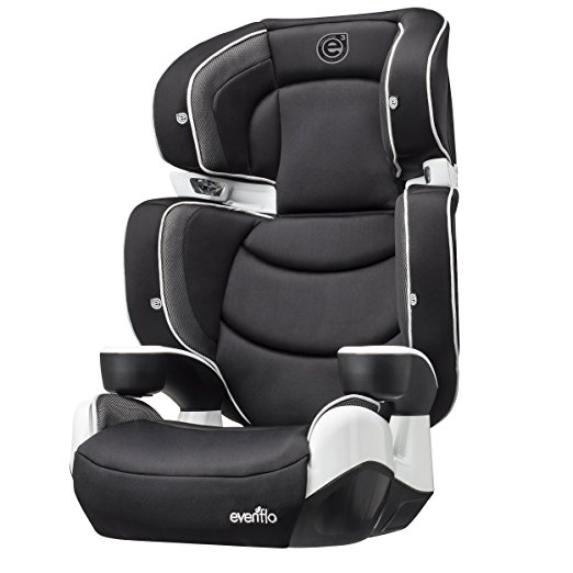 Evenflo RightFit Booster Car Seat, Carbon