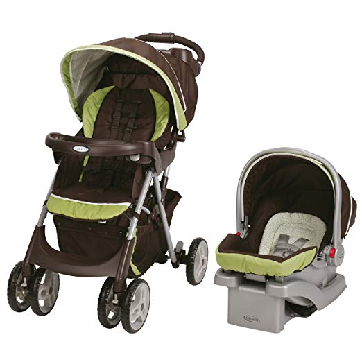 Graco Comfy Cruiser Click Connect Travel System, Go Green