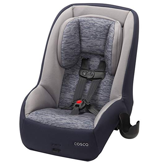 Cosco Mighty Fit 65 DX Convertible Car Seat, Heather Navy