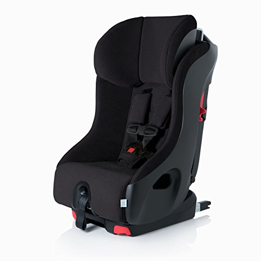 Clek Foonf Rigid Latch Convertible Baby and Toddler Car Seat, Rear and Forward Facing with Anti Rebound Bar,Shadow