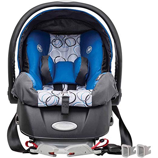 Evenflo Embrace Select Infant Car Seat with Sure Safe Installation, Ashton